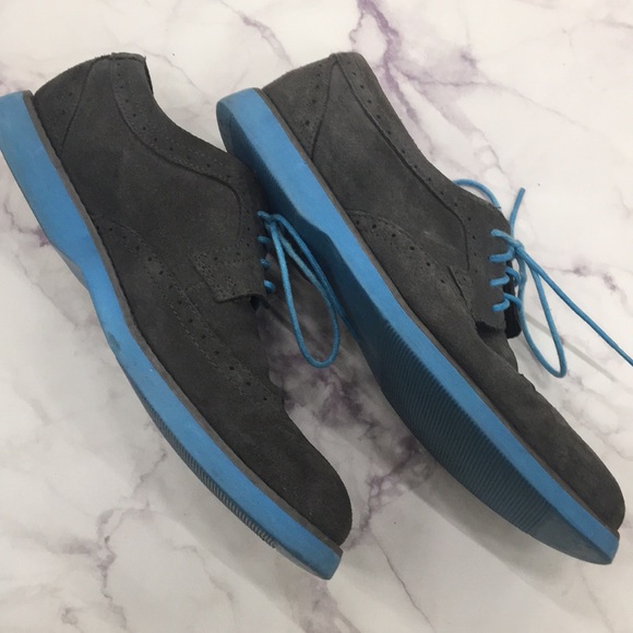 PERRY ELLIS | Kenneth leather oxfords/dress shoes - Picture 6 of 8